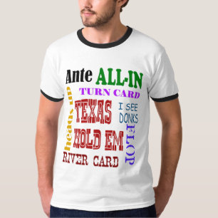 Última camisa de Tejas Holdem