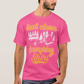 Última camiseta de camping limpia - Camping al air
