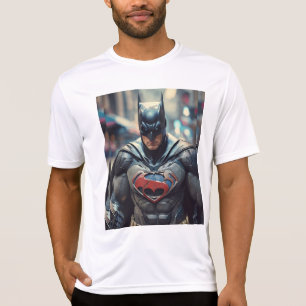Última camiseta de fusión heróica Batman