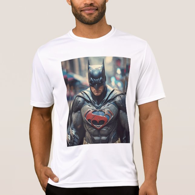 Última camiseta de fusión heróica Batman (Anverso)