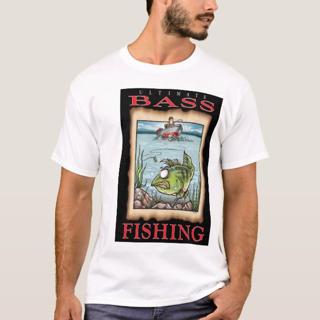 ÚLTIMA camiseta de la PESCA DE LA LUBINA (Anverso)