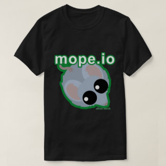 Última camiseta de merch de Mope.io