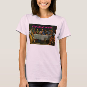 Última cena - #SpiritualHomies - camiseta del