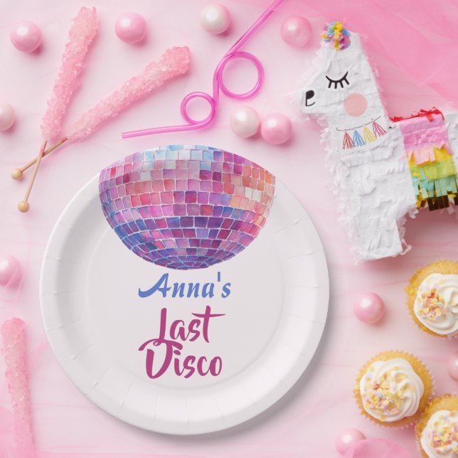 Última disco Bachelorette | Platos de papel (Fiesta)