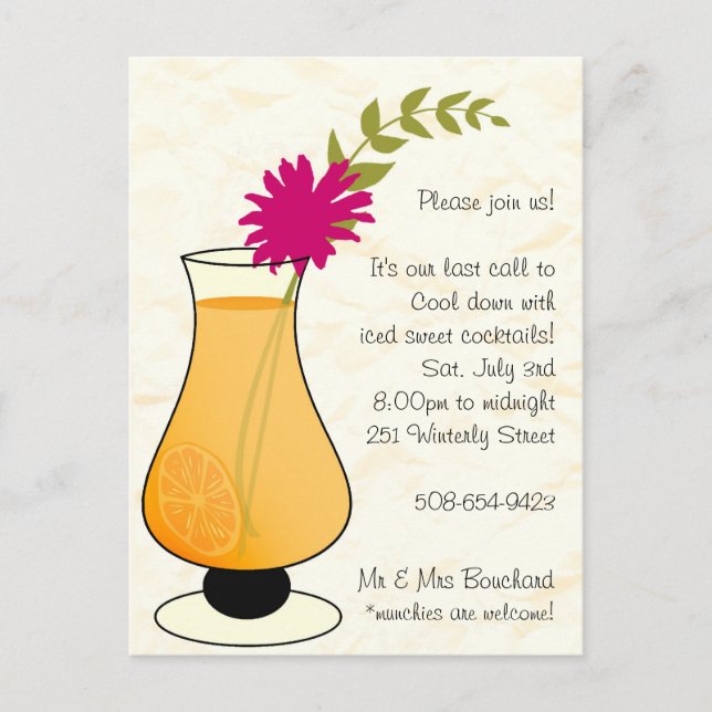 Última invitación de llamada (Anverso)