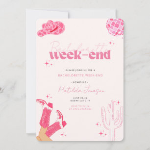 Última invitación para una fiesta de despedida de 