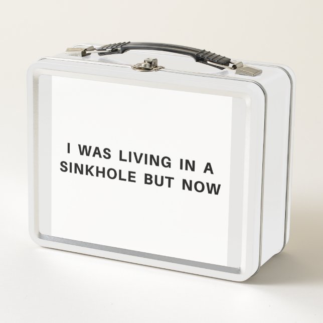 Última línea de I, Sinkhole Lunchbox (Anverso)