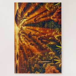 "Última luz en la jungla" - Rompecabezas