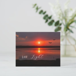 Última Luz | Tarjeta Postal de Puesta de Sol de Ve