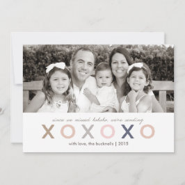 Última tarjeta de Navidad de XO XO XO el |