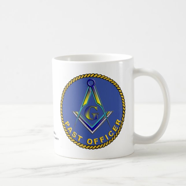 Última taza o Stein del albañil del oficial (Derecha)