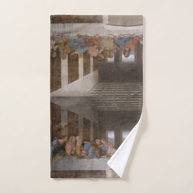 Última toalla de la mano izquierda de la cena (Toalla de mano)