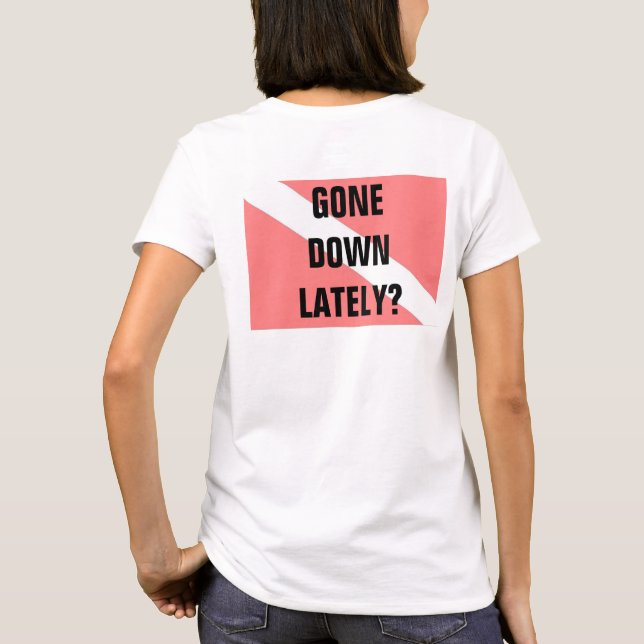 Últimamente se fue la camiseta de las mujeres (Reverso)