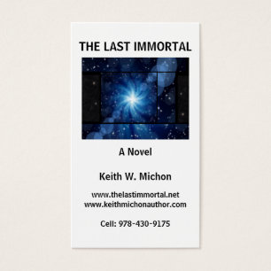 Últimas tarjetas de negocios inmortales nueva luz