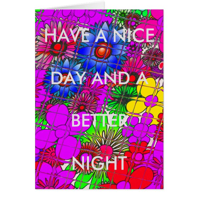 Último arte de diseño de patrones florales asombro (Frente)