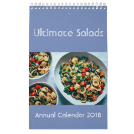 Último calendario 2018 de las ensaladas