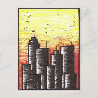 último día de una ciudad moribunda Postales
