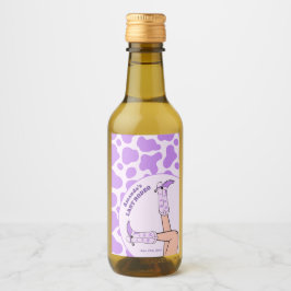 Último Fiesta de ducha de novia rodeo morado de le