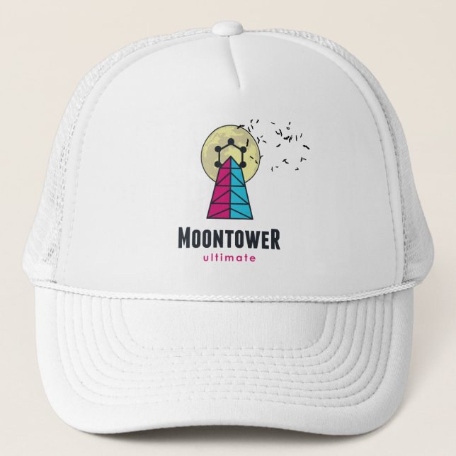 Último gorra 1 del camionero de Moontower (Anverso)