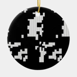 Último Personalizado TextLogo Ornamento cerámico