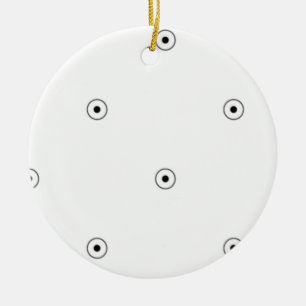 Último Personalizado TextLogo Ornamento cerámico