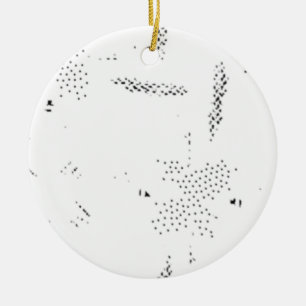 Último Personalizado TextLogo Ornamento cerámico