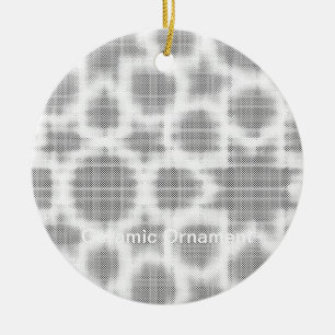 Último Personalizado TextLogo Ornamento cerámico