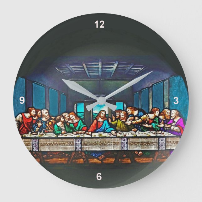 Último reloj de pared acrílico de la cena (Anverso)