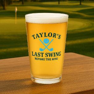 Último swing antes del golfista soltero del ring