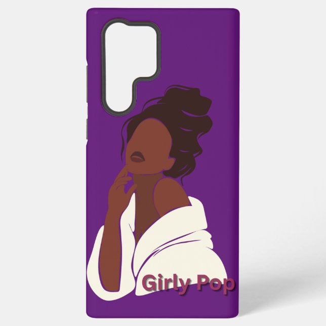 Ultra Funda para teléfono Samsung Galaxy S22 de pop feme (Reverso )
