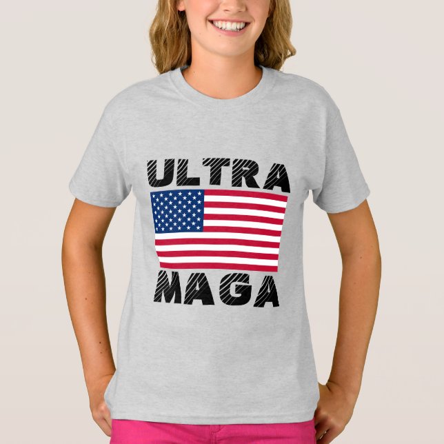 ULTRA MAGA CHICAS CAMISETAS DULCES (Anverso)
