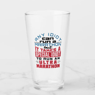 Ultra Marathon Runner Cualquier idiota puede corre