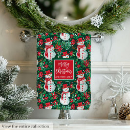 Ultra modern magenta and green Christmas preppy