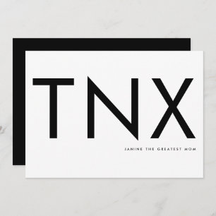 Ultra Moderno Negrita Gran Gracias Día De La Madre