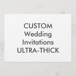 ULTRA-THICK 360 lb 7" x 5" Invitaciones a matrimon