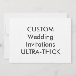 ULTRA-THICK 360 lb 7" x 5" Invitaciones a matrimon
