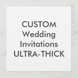 ULTRA-THICK 360lb 5.25" Invitaciones a boda cuadra