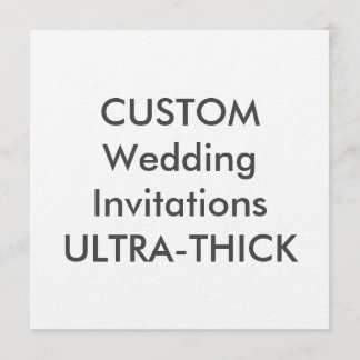 ULTRA-THICK 360lb 5.25" Invitaciones a boda cuadra