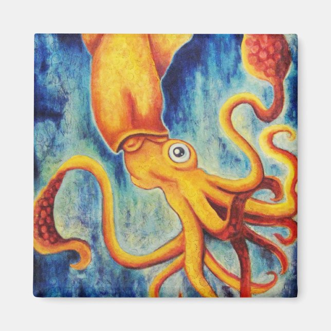 Ultramarina, imanes de calamar (Frente)