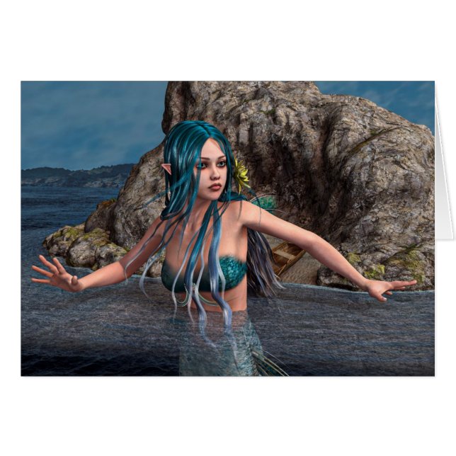 Ultramarine Mermaid (Anverso (Horizontal))