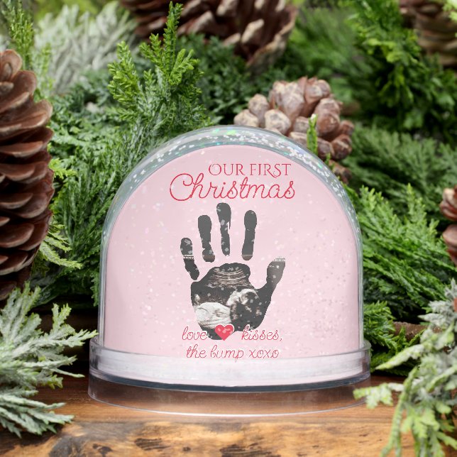 Ultrasound 1st Christmas Pregnancy Announcement (Invierno)