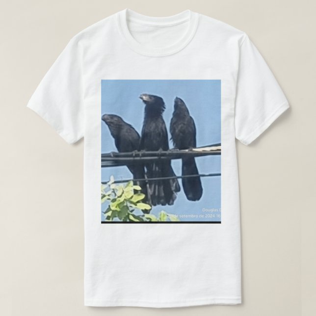 Uma camiseta Masculino gola canoa simples  (Diseño del anverso)