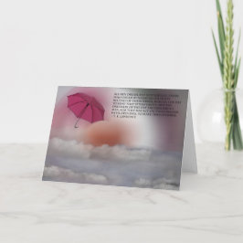 Umbrella Sunrise - Tarjeta de Lawrence TE