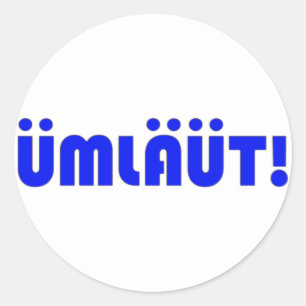 ¡Umlaut! Pegatinas