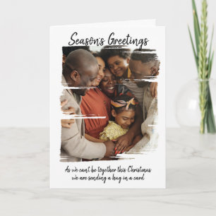 Un Abrazo En Una Tarjeta 2020 Navidades