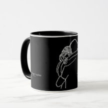 Un Abrazo Es Un Hogar - Taza Combo Negro - Reena D
