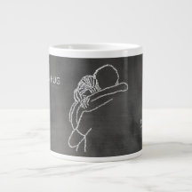 Un Abrazo Es Un Hogar - Taza De Café Gigante - Ree