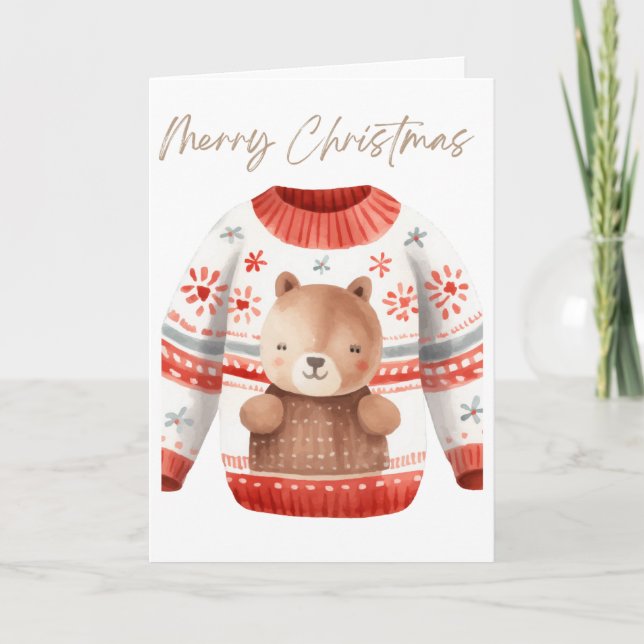 Un agradable saltador Navidad (Anverso)