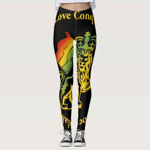 Un amor conquistando el león de Judá Leggings