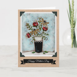 Un amor de madre - tarjeta del día de madre